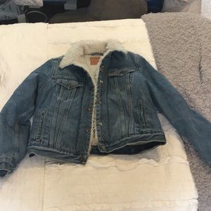 Levi Sherpa Jean jacket